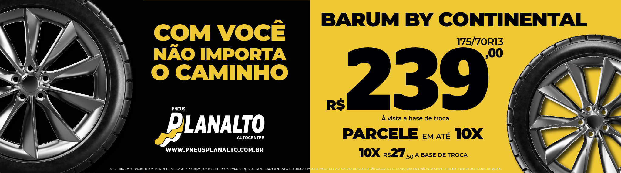 Pneus Planalto Promoção Natal 2023 capa site